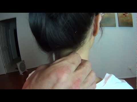 Neck Massage with Hand's on View (Softly Spoken ASMR)  **Headphones Recommended *