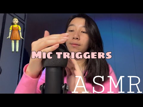 1 minute mic triggers 🤪 | ASMR