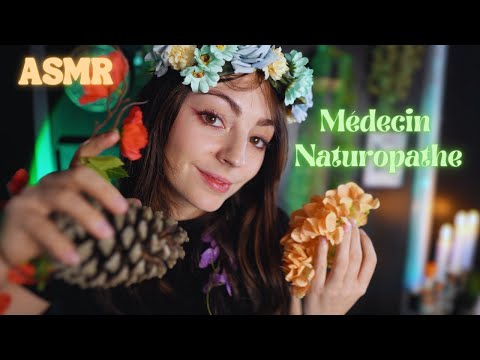 ♡ ASMR  - Médecin Naturopathe / Test des 5 sens ♡