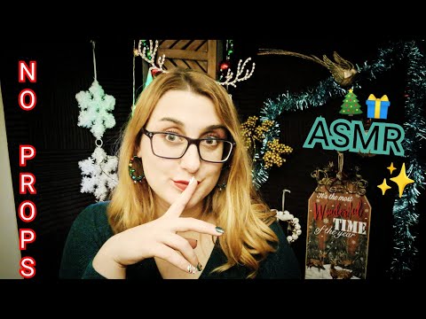 ASMR Fast and Spontaneous NO PROPS (invisible) Gift Wrapping (Mouth Sounds, Hand Movements)