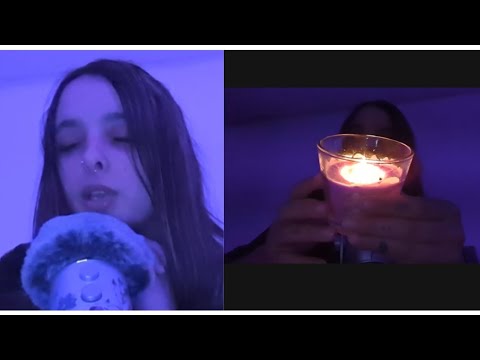 ASMR pray with me and candle light trigger 💓trigger warning I talk about self harm and suicide