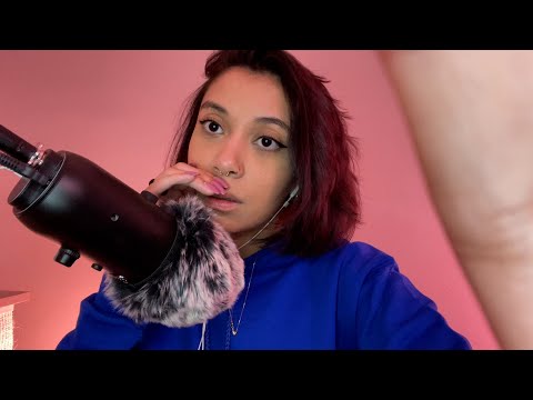 ASMR ULTRA TINGLES ~ Mouth Sounds, Unintelligible Whispering, & Visual Triggers