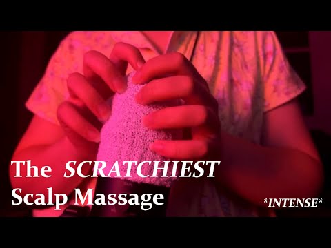 [ASMR] Very SCRATCHY Scalp Massage ✨💆 | INTENSE