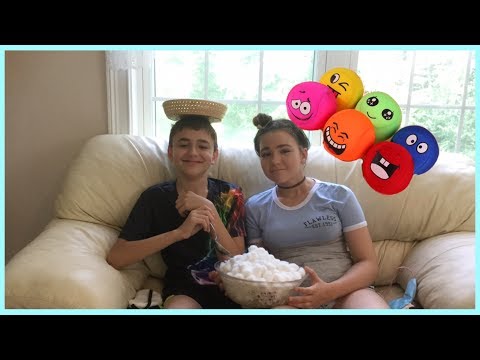 Cotton Ball Challenge ft. My brother