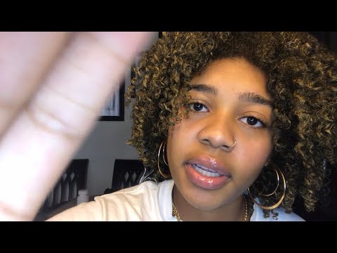 ASMR- In Your Face Hand Movements & Mouth Sounds (COVERING YOUR EYES) 🤗