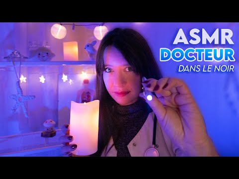 ASMR FR | Roleplay médical 🩺 J'examine ta migraine dans le noir 🕯