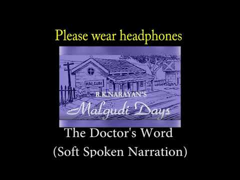 Narrating Malgudi Days (Doctor's Word) | Narration ASMR