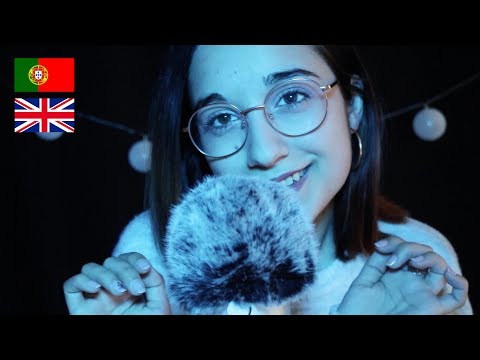 [ASMR] Ear to Ear Close Whispers | Winter Trigger Words ❄️English/Portuguese 🇬🇧🇵🇹