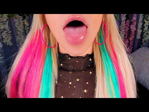 Ohhh so Good Mouth Sounds Tingles 🤤Lens Licking, Spit Painting and Kisses 🤤