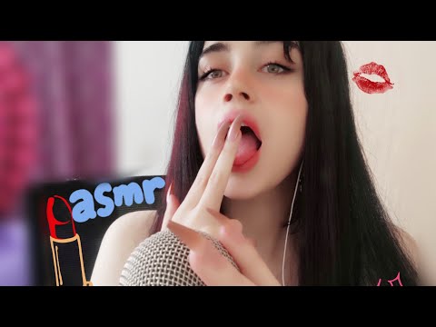 asmr SPIT PAINTING + Mouth Sounds 👄