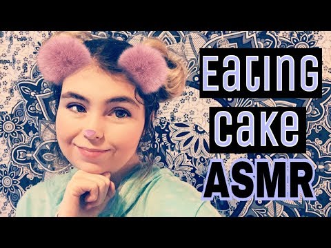 ASMR - Eating Cake // Mukbang