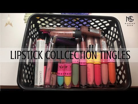 [ASMR] Lengthy Lipstick Collection *Tapping and Pumping Sounds!*
