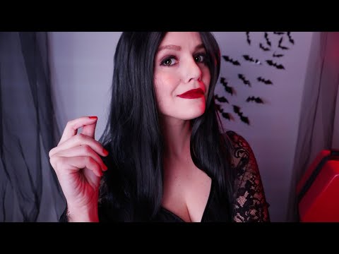 ASMR Morticia Addams Prepares WEDNESDAY For Nevermore