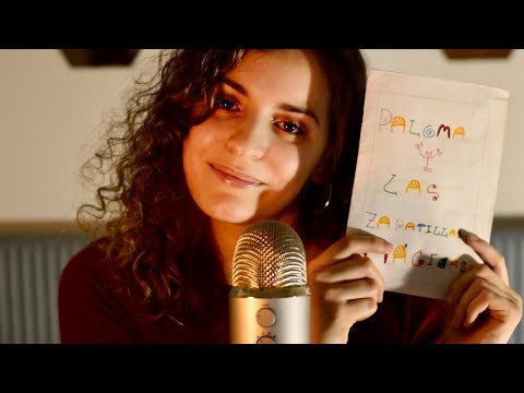 Susurros ASMR 📖 Te leo un cuento que escribí con 9 años hasta que te quedes dormido 😴