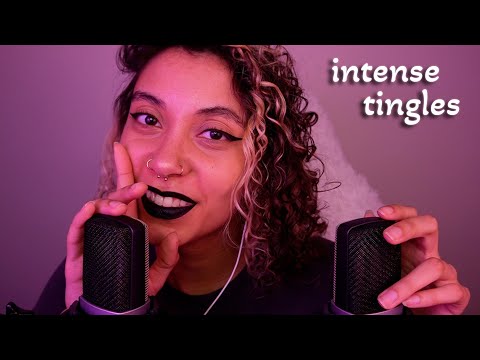 *WET MOUTH SOUNDS* Ear to Ear w/ Delay Effects ~ ASMR