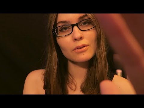 ASMR Most Relaxing Personal Attention (face brushing, face touching, positive affirmations)
