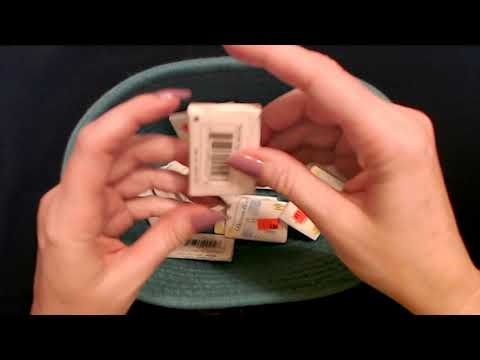 ASMR | Opening Mini Paper Packets of Soap / Paper Tearing (Whisper)