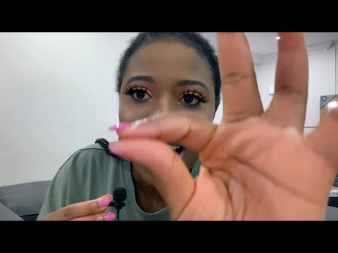 ASMR Personal Attention ~ Pinching and Plucking Your Eyes Roleplay....