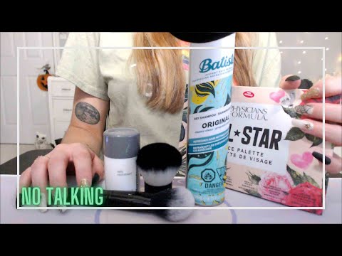 💄ASMR ~ opening makeup and beauty products👄 ~ tapping and scratching  ~ no talking
