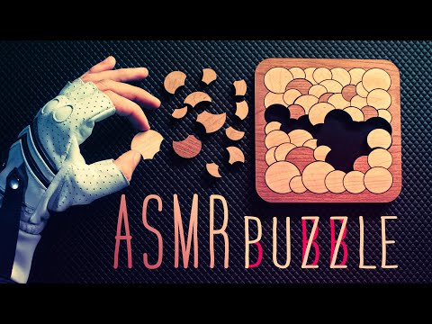ASMR Solving this Intricate Bubble Wood PUZZLE (No Talking)