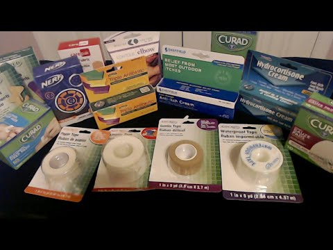 ASMR | Dollar Tree First Aid Skin Care Products Show & Tell (Soft Spoken)