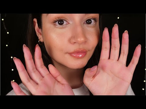 ASMR *Tingly* Face Touching & Invisible Scratches with Layered Sounds