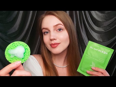 ASMR Skincare. Oil Face Massage. Personal Attention