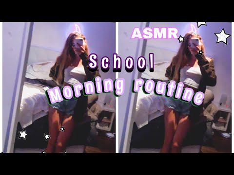 ASMR- Meine REALE School Morning Routine! ✰ ✰