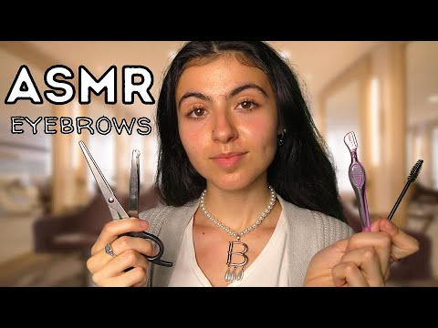ASMR || doing your eyebrows