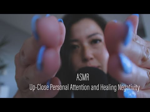 ASMR || Up-Close Personal Attention and Healing Negativity (Binaural Tapping)