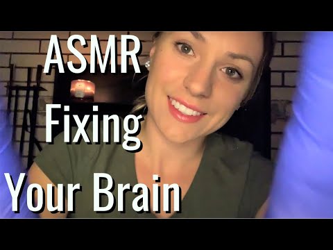 ASMR HEAD MASSAGE ROLEPLAY💆I’ll FIX YOUR BRAIN and put you to SLEEP| Migraine Relief🧠Scalp Massage