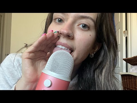 ASMR| Eating My Blue Yeti Mic @ Max Sensitivity! No Talking (mouth sounds, chewing sounds)