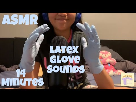 ASMR 🧤14 Min of Latex Glove Sounds | No Talking