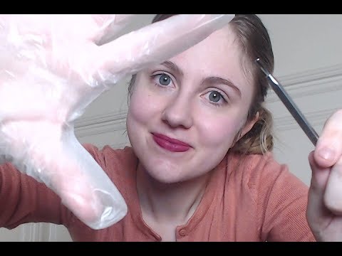 Dermatologist Exam ASMR | Pimple Popping