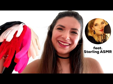 ASMR Glove Sounds + Hand Movements (Latex, Satin, Rubber, Lace) + Relaxing Sounds by Starling ASMR