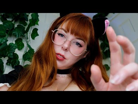 ASMR | Your Neko Maid INSISTS You Sleep on Her Lap (scalp massage, face touching)(F4A)