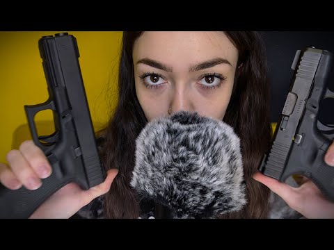 ASMR Intense Dual Glock Sounds 17 & 26 Magazine, Tapping, Gun Sounds for Relaxation and Sleep