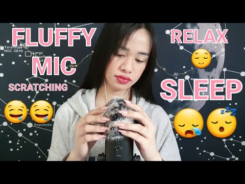ASMR Fluffy Mic Scratching (Gentle and Relaxing)