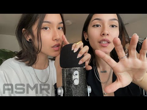 ASMR WITH MY TWIN ☆ tingly trigger assortment