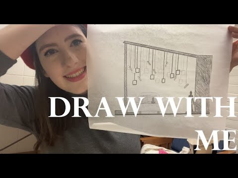 {ASMR} Draw with Me!