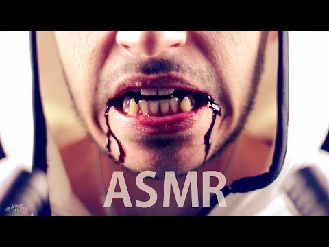 ASMR French Vampire Doing VLOG / Halloween Special - Whispering