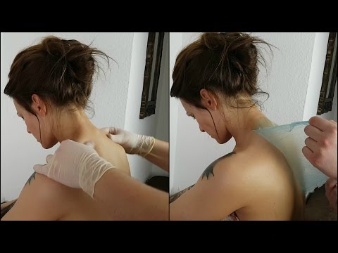 ASMR Relief & Intense Neck / Back Massage + Peel Off Mask *No Talking*