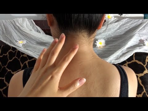 VISUAL ASMR! Delicate Face Touching, Face & Body Brushing/ Tracing on a Rainy Day! (No Talking) 💆🏻