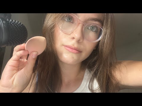 rude friend does your makeup for school! // asmr