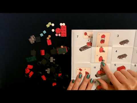 ASMR | Assembling A Lego Train (Soft Spoken)