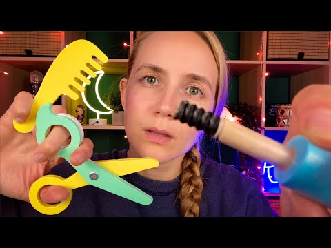 Fastest ASMR 2 Role Plays in 10 Minutes: Doing Your Hair & Make Up