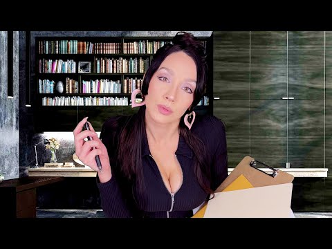 ASMR - Secretary Roleplay | Typing, Keyboard Sounds | Personal Attention
