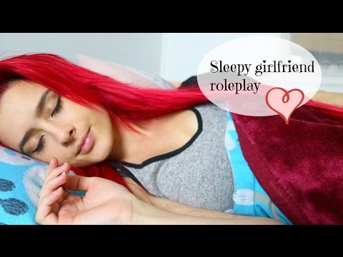 ASMR SLEEPY GIRLFRIEND ROLEPLAY