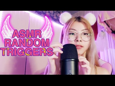 ASMR My favorite RANDOM triggers (Including Mouth Sounds) | THAI