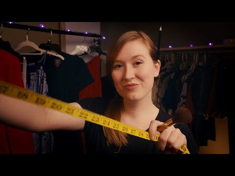 ASMR Roleplay: Stylist Gets You Ready for the Oscars! Hair, Makeup, Measurements | Soft Spoken